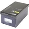 Oxford Index Card Storage Box, 6-1/2"Wx11-1/2"Lx5"H, Indigo/Black OXF406462 - alternate 3